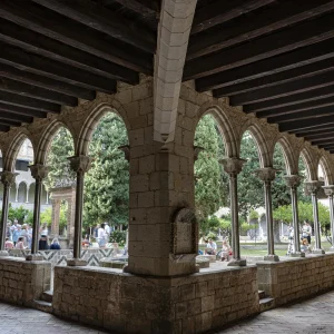 Claustro del Monasterio de Pedralbes.