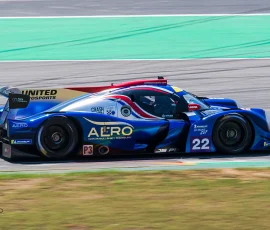 Categoría LMP3, coche Ligier JS P320 equipado con motor Nissan V8 VK56 y un peso de 950kg, se espera que supere a su hermano mayor. coche Ligier JS P320 haciendo pruebas en el circuito de Montmelóequipado con motor Nissan V8 VK56